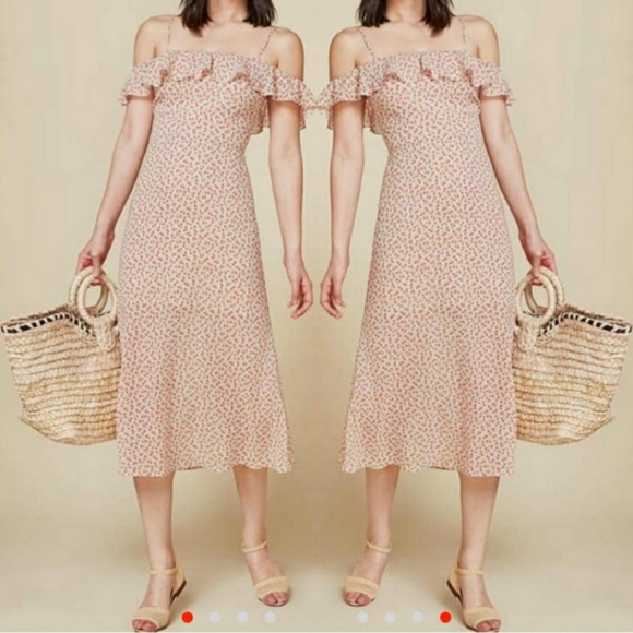 Reformation Dresses & Skirts - reformation hydrangea dress